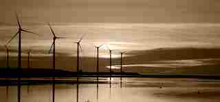 Windkraftanlagen auf dem Meer
