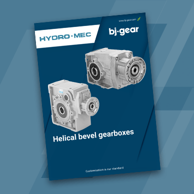 Hydro-Mec Kegelradgetriebe Broschüre Thumbnail