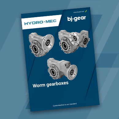 Hydro-Mec Schneckengetriebe Broschüre Thumbnail