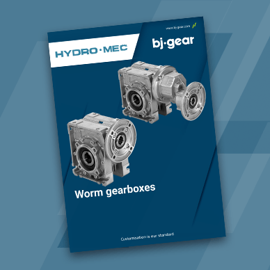 Hydro-Mec Quadratische Schneckenwelle Geraboxen Broschüre Thumbnail