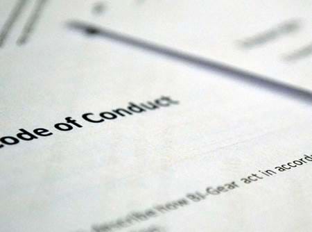 Bild des Verhaltenskodex