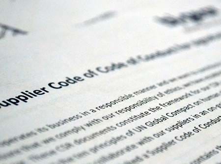 Bild Verhaltenskodex für Lieferanten